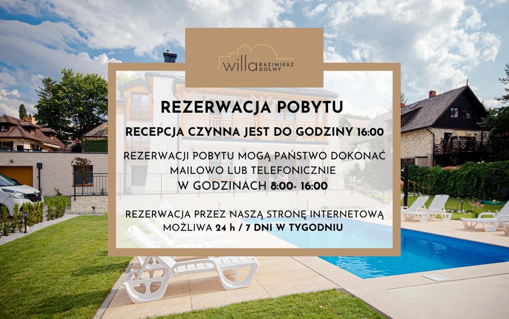 Willa Kazimierz Dolny Exteriör bild